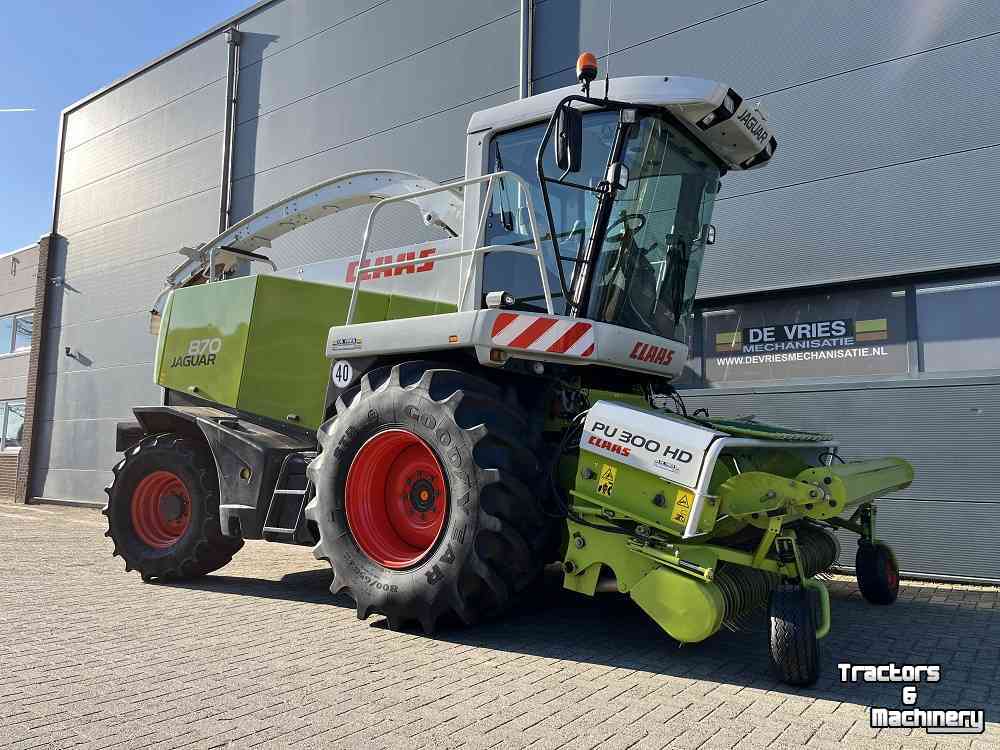 Forage-harvester Claas JAGUAR 870 GREEN EYE SPEEDSTAR 4-TRAC