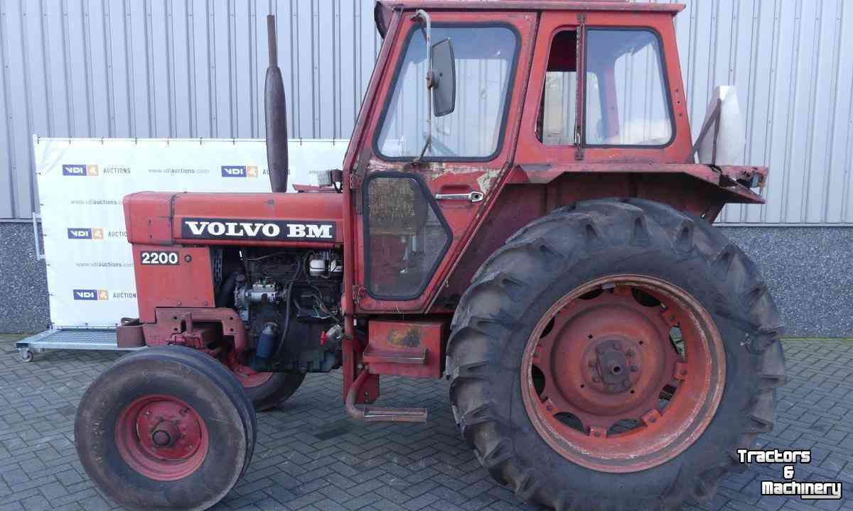 Tractors Volvo BM 2200 Tractor Oldtimer