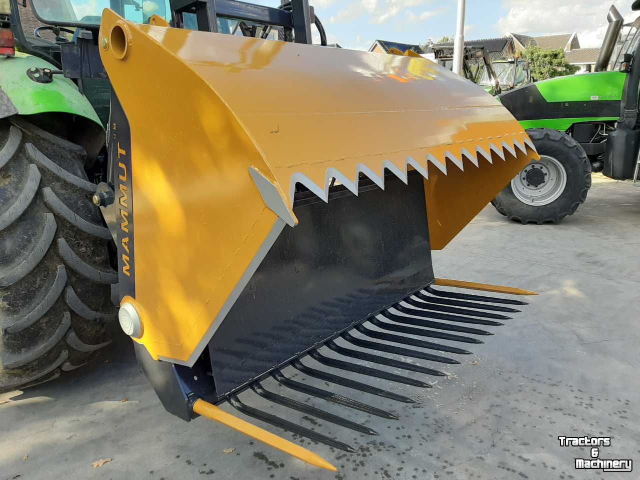 Silage cutting bucket Mammut Kuilhapper