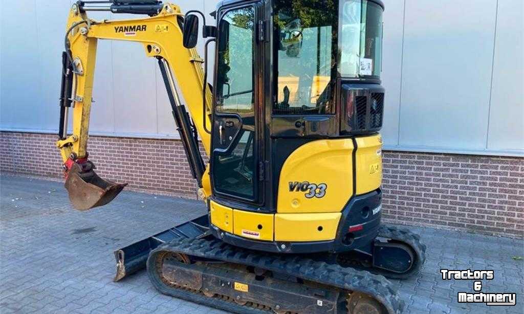 Mini-Excavator Yanmar VIO33 Mini-Graver Mini-Excavator