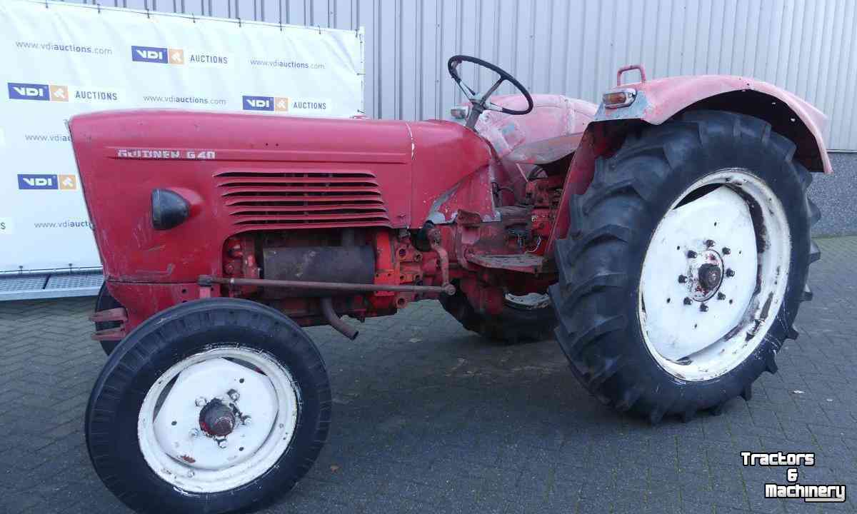 Oldtimers Guldner G 40 S Tractor Oldtimer