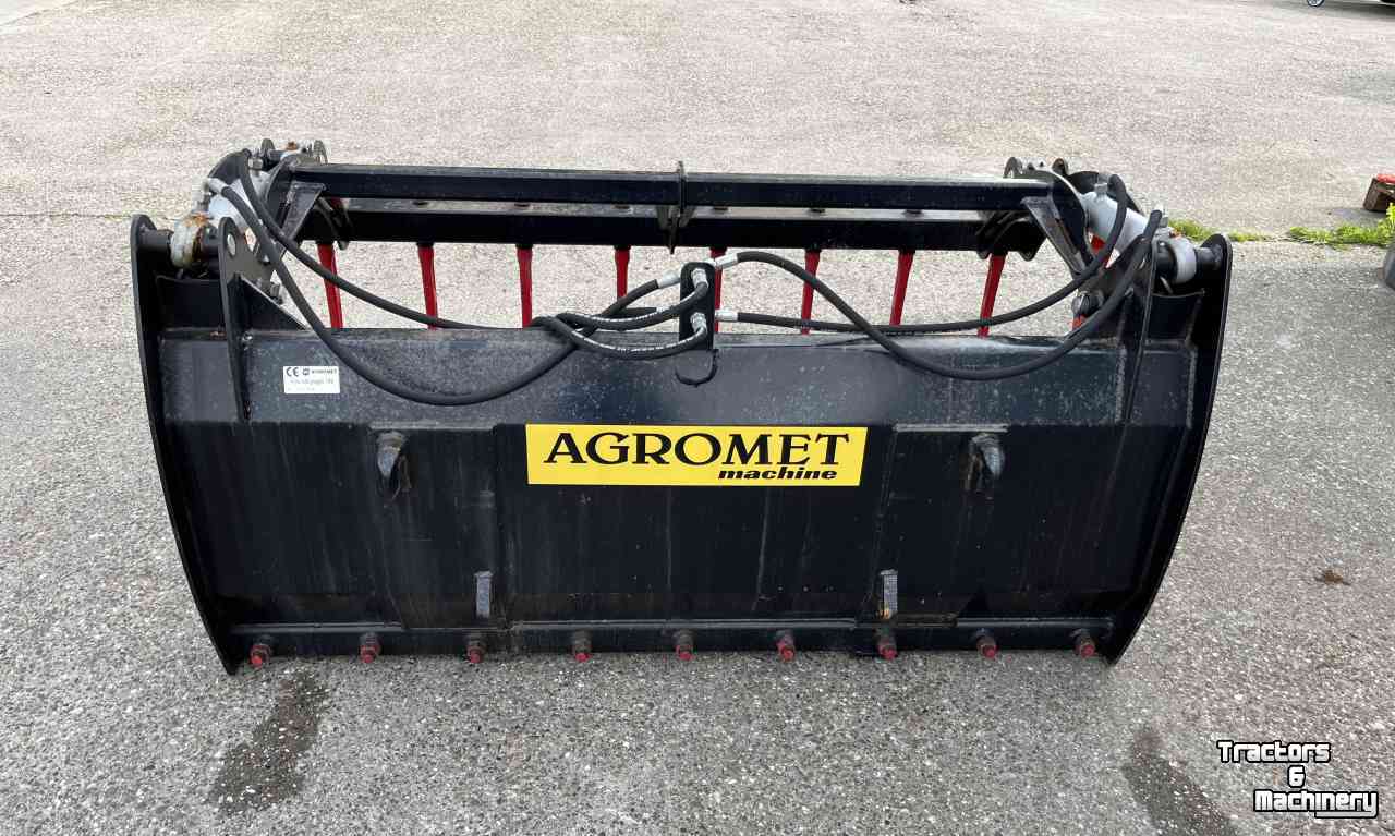 Silage Grabbucket / Grabfork Agromet 180/200 Silagegrijper Pelikaangrijper Overjarig