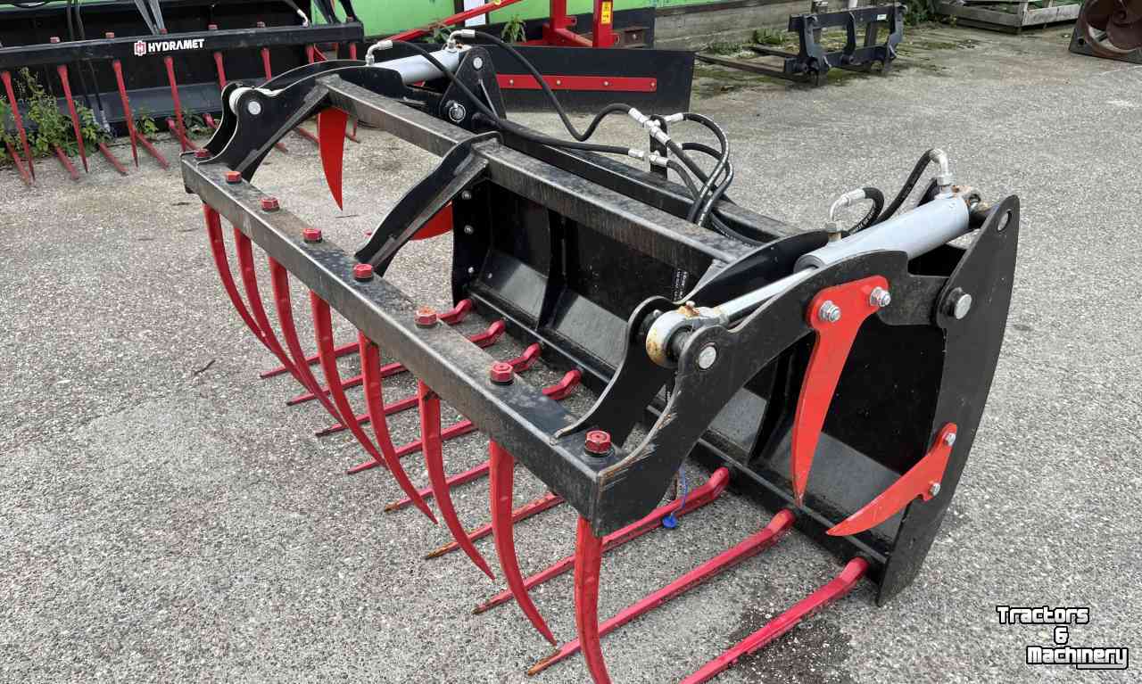 Silage Grabbucket / Grabfork Agromet 180/200 Silagegrijper Pelikaangrijper Overjarig