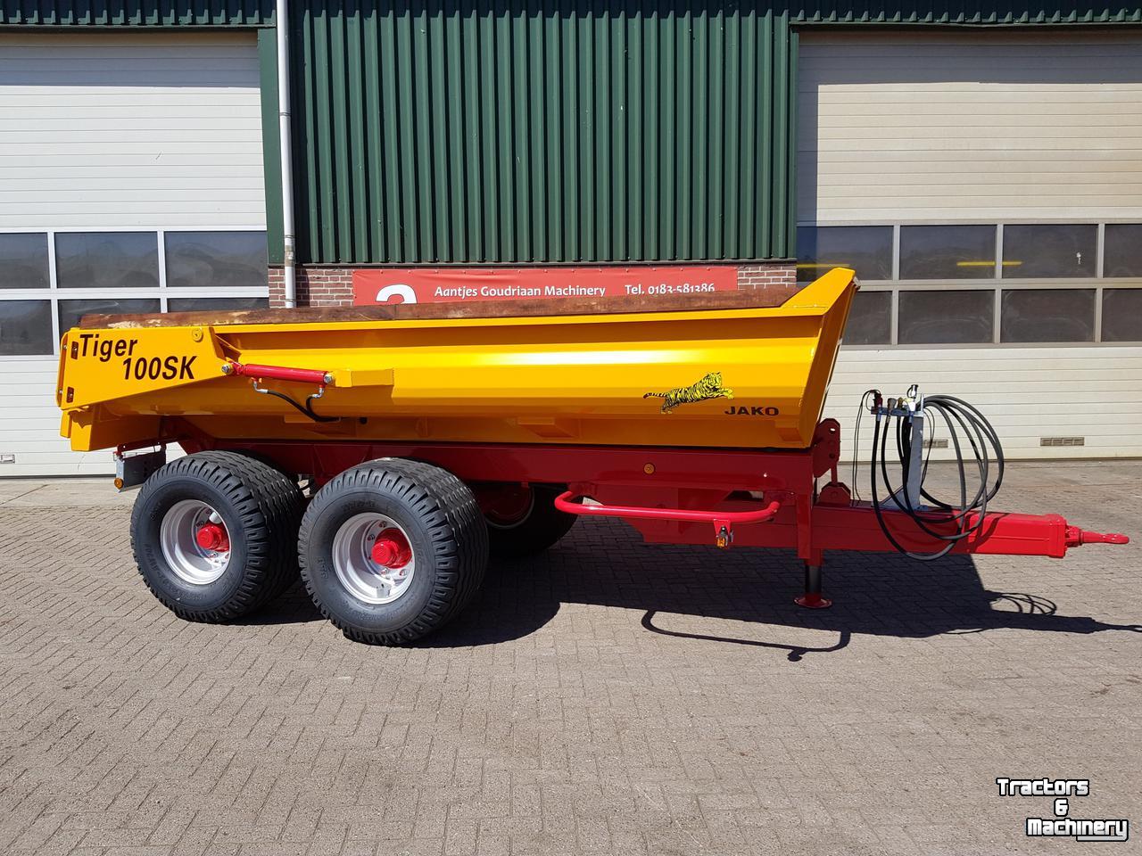 Earth- / Sand-dumper Jako Tiger 100SK Gronddumper Zandkipper Grondkar