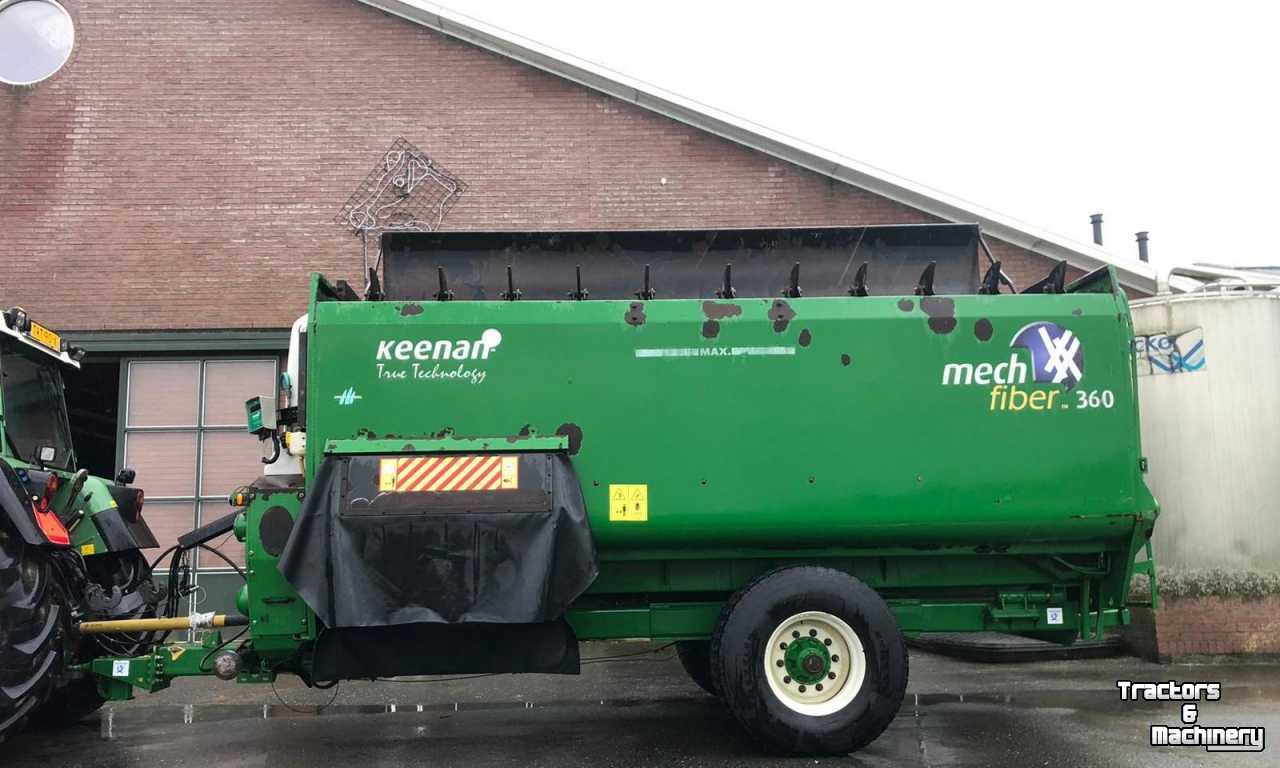 Horizontal feed mixer Keenan Mechfiber 360