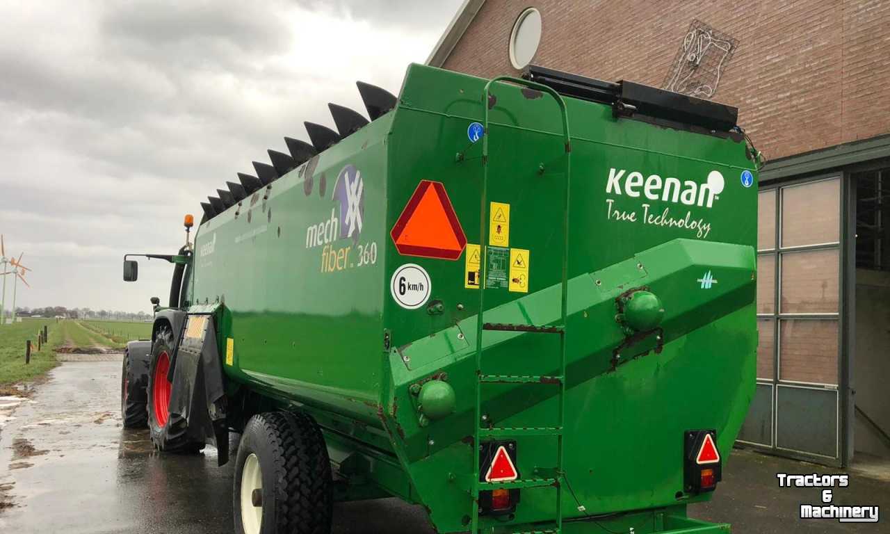 Horizontal feed mixer Keenan Mechfiber 360