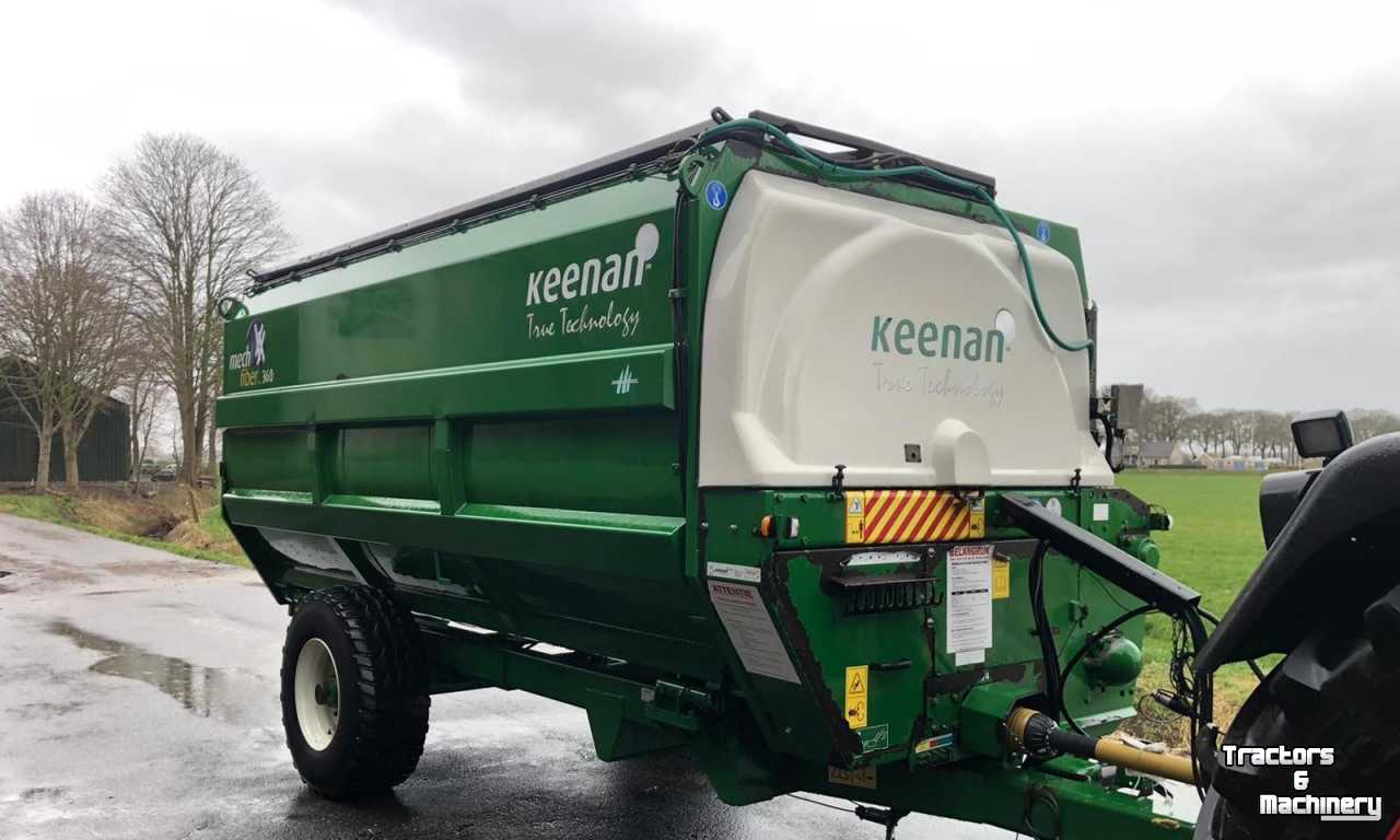 Horizontal feed mixer Keenan Mechfiber 360