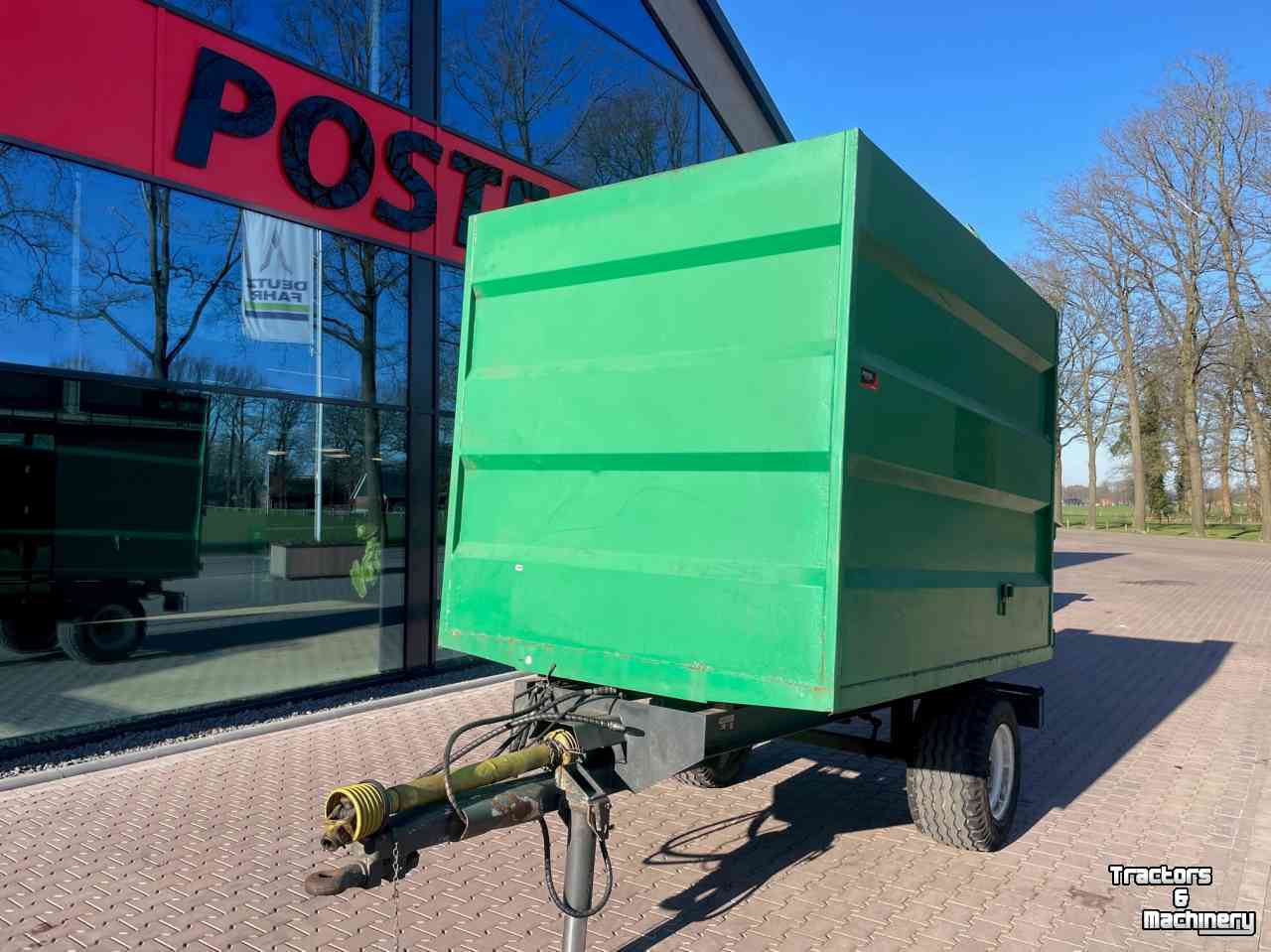 Dumptrailer Vermond Snipperkipper Snipperwagen Kiepwagen Snipperkar