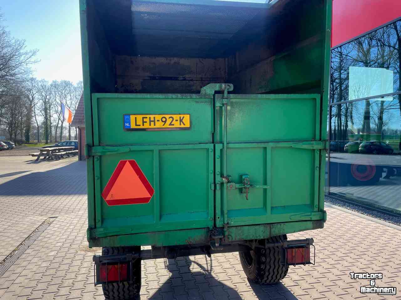 Dumptrailer Vermond Snipperkipper Snipperwagen Kiepwagen Snipperkar