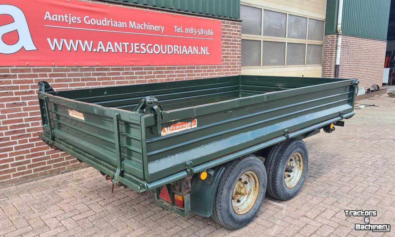 Dumptrailer  Blomenröhr Tandemas Kipper