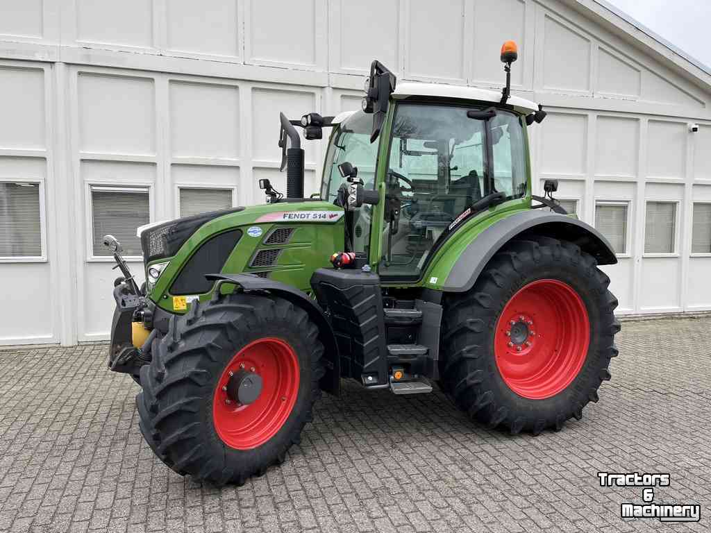 Tractors Fendt 514 S4 Profi Plus