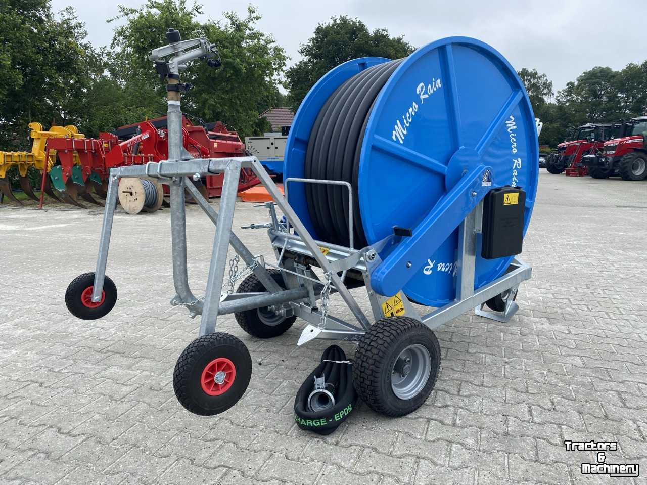 Irrigation hose reel Ocmis MR 63-100 beregeningshaspel