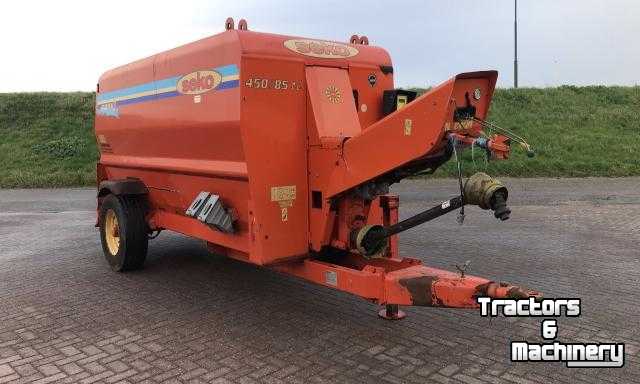 Horizontal feed mixer Seko Samurai 3 450/85TL voermengwagen futtermischwagen feedmixer