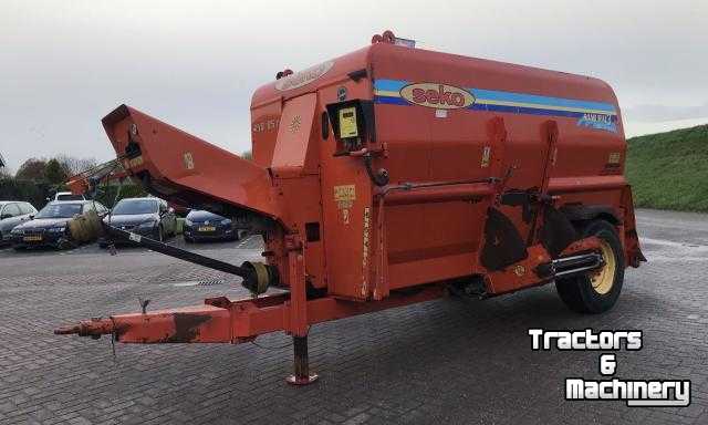 Horizontal feed mixer Seko Samurai 3 450/85TL voermengwagen futtermischwagen feedmixer