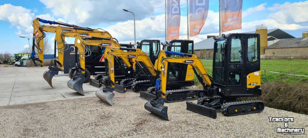 Excavator tracks Sany Diverse modellen uit voorraad leverbaar