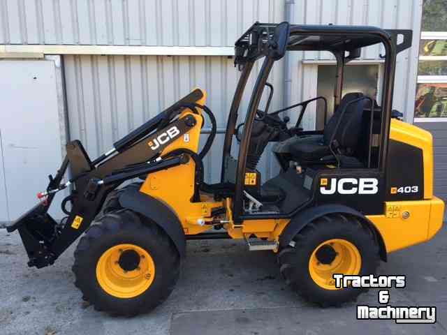 Wheelloader JCB 403 Smartpower, Canopy (NIEUW)