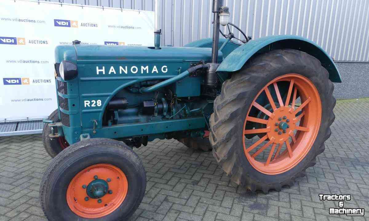 Oldtimers Hanomag R28 Tractor Oldtimer