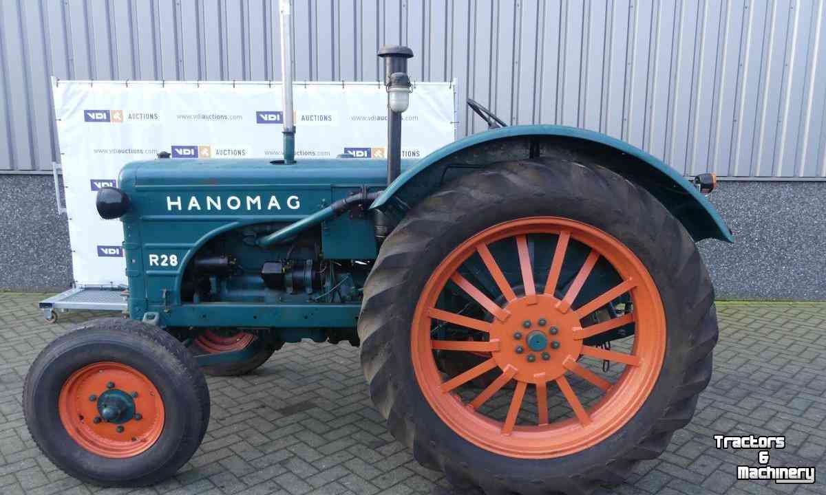 Oldtimers Hanomag R28 Tractor Oldtimer