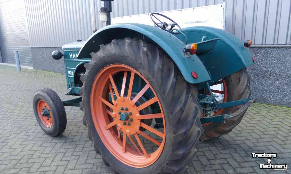 Oldtimers Hanomag R28 Tractor Oldtimer