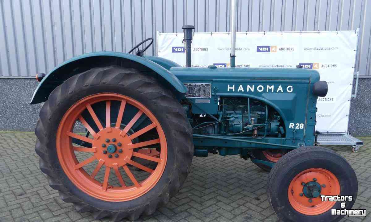 Oldtimers Hanomag R28 Tractor Oldtimer