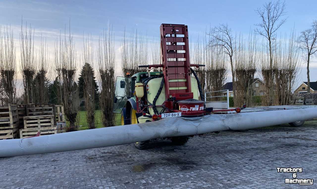 Fieldsprayer 3 points Hardi Master Plus Twin Stream Gedragen Veldspuit