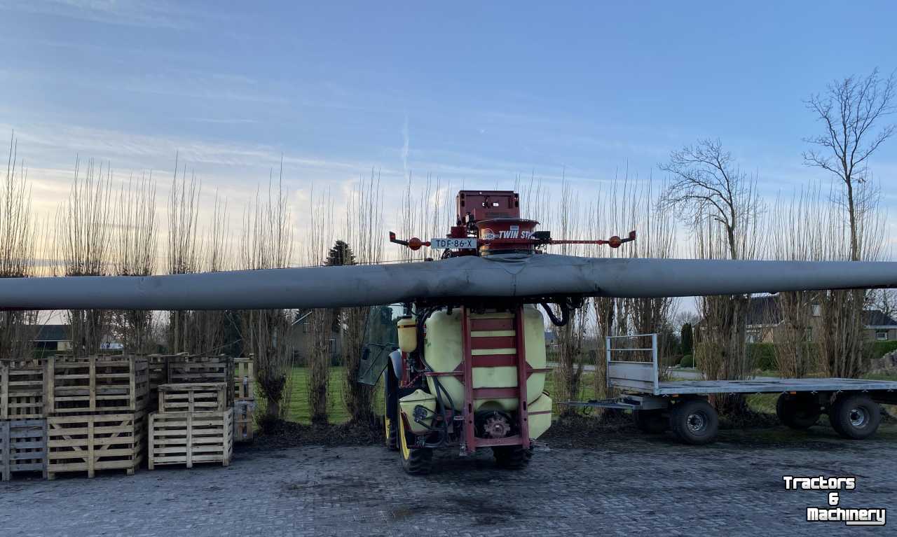 Fieldsprayer 3 points Hardi Master Plus Twin Stream Gedragen Veldspuit