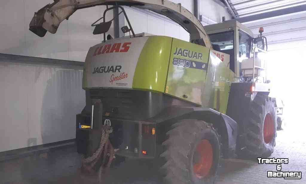 Forage-harvester Claas Jaguar 890 Speedstar Zelfrijdende Veldhakselaar