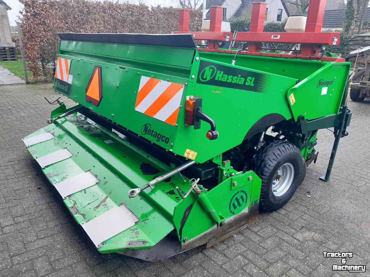 Potato planter Miedema Hassia SL4 pootmachine met AVR Frontfrees