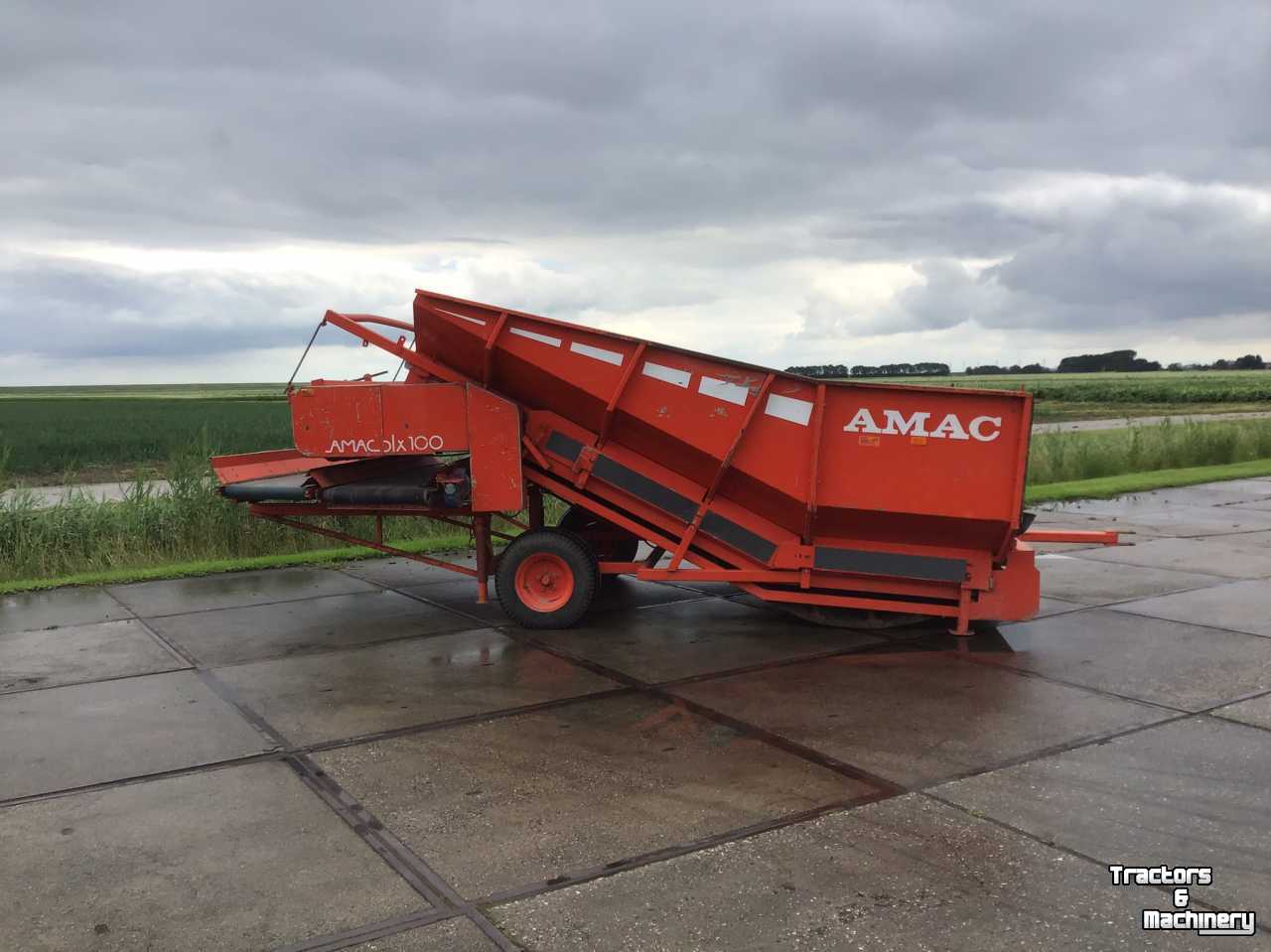 Receiving hopper Amac Amac BLX100 Stortbak Trechter Sturtzbunker Potato Receiving Hopper