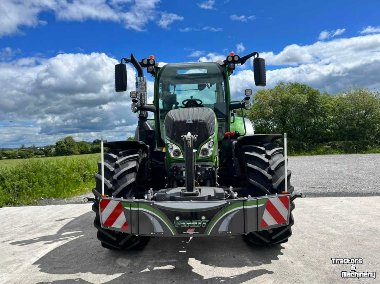 Front-bumper Fendt trekkerbumper + frontgewicht  (tractorbumper / Unterfahrschutz)