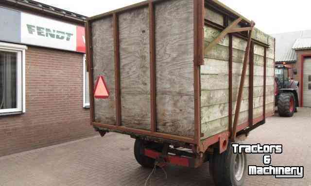 Dumptrailer  Zelfbouw Silagekipper / Landbouwkipper / Kipper / Kipwagen