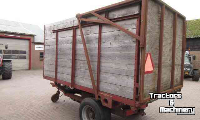 Dumptrailer  Zelfbouw Silagekipper / Landbouwkipper / Kipper / Kipwagen