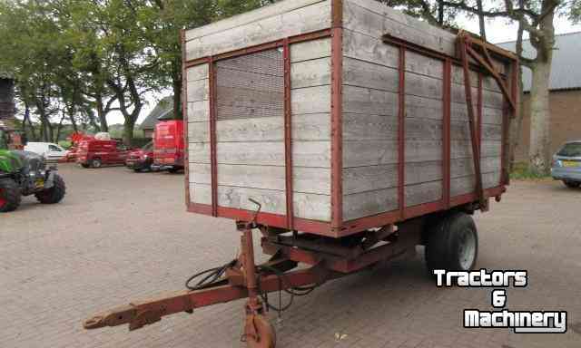 Dumptrailer  Zelfbouw Silagekipper / Landbouwkipper / Kipper / Kipwagen