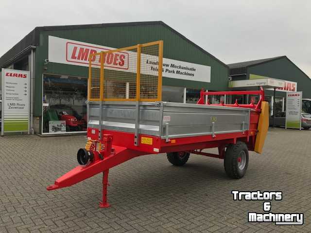 Manure spreader Agromet Mestverspreider N250-2 4 ton  stal meststrooier