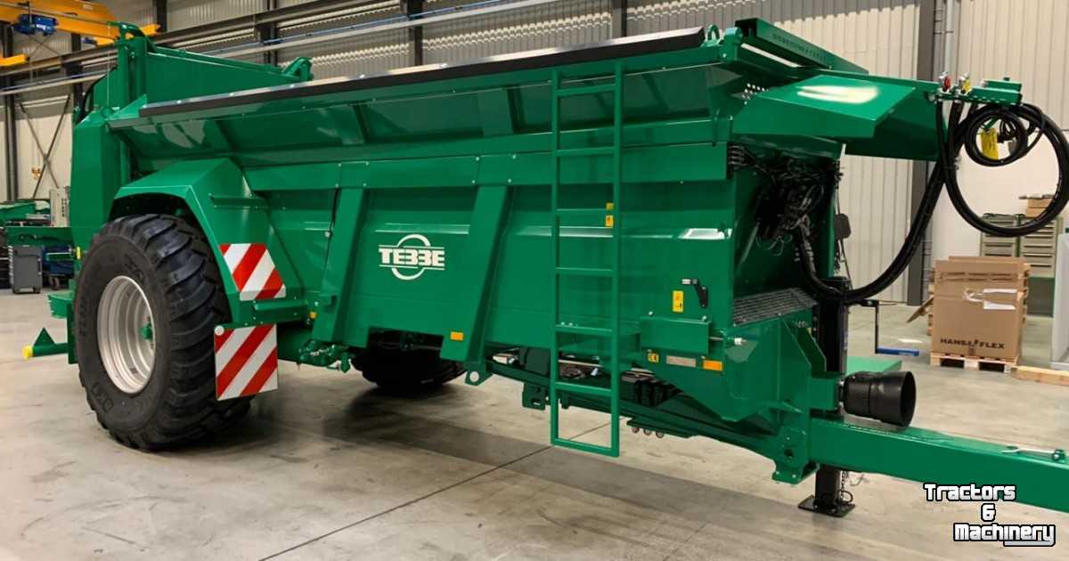 Manure spreader Tebbe MS 120 Mestverspreider Meststrooier Breedstrooier