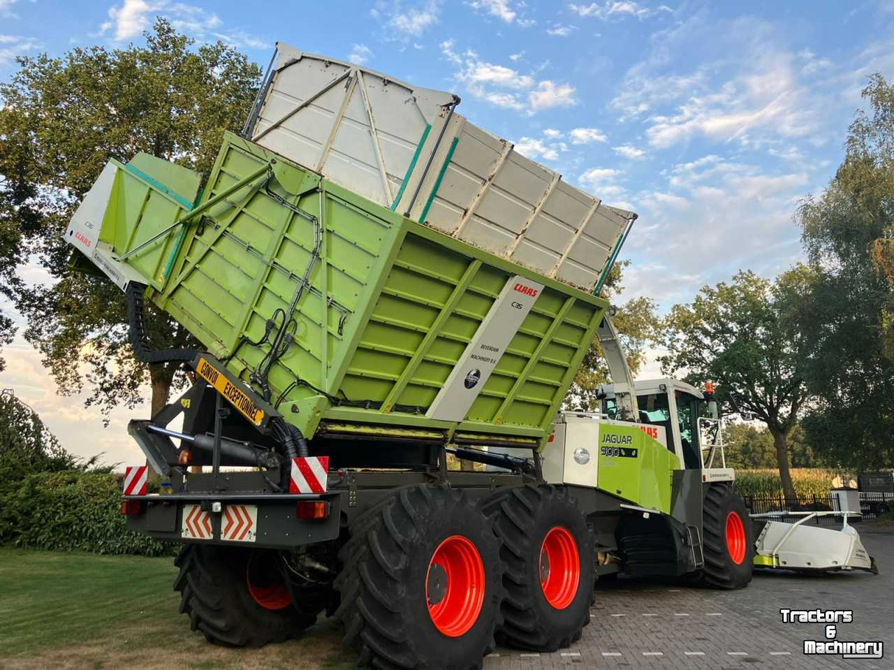 Forage-harvester Claas Jaguar 900 Field Shuttle C 35