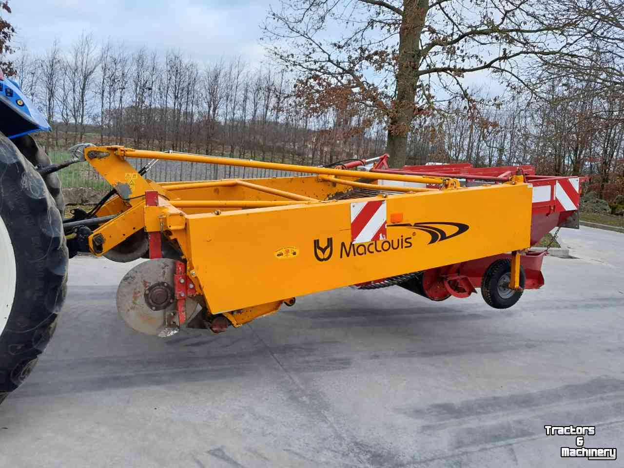 Onion harvester MacLouis KBG2250, MLR2250, uienrooier, uienrooicombinatie