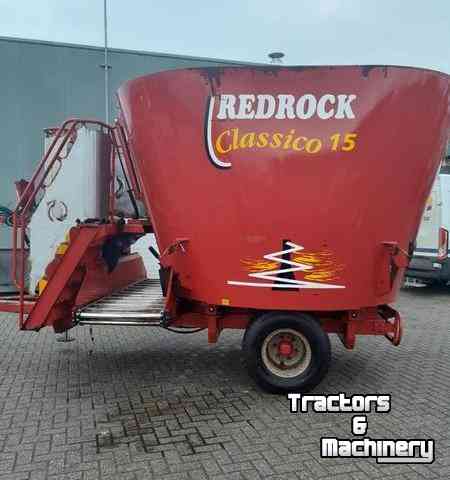 Vertical feed mixer Redrock Classico 15 Verticale Voermengwagen