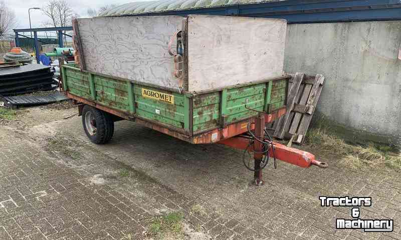 Dumptrailer Agromet TO 45 Kipwagen