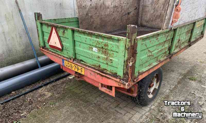 Dumptrailer Agromet TO 45 Kipwagen