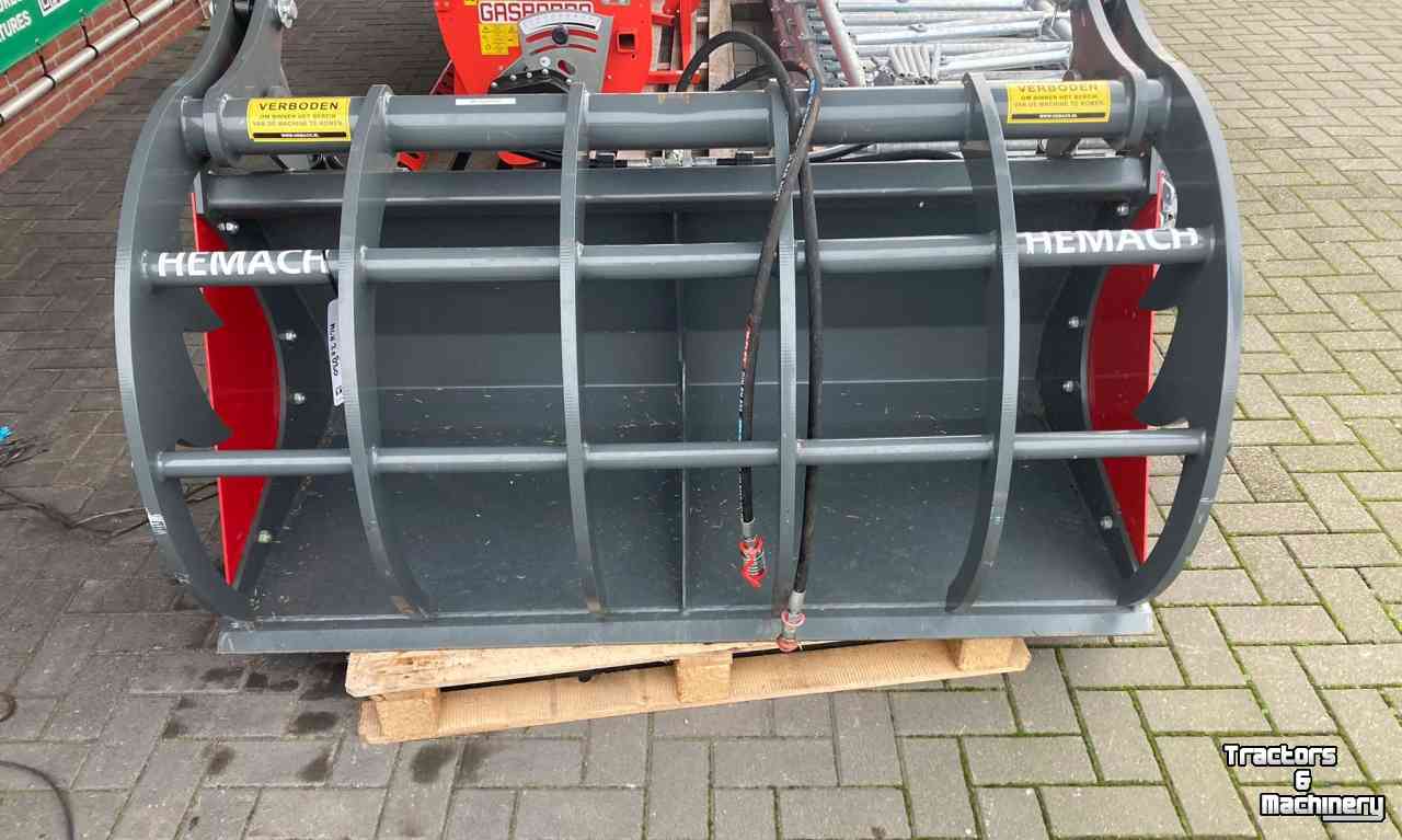 Silage Grabbucket / Grabfork Hemach Silagegrijper Pelikaanbak