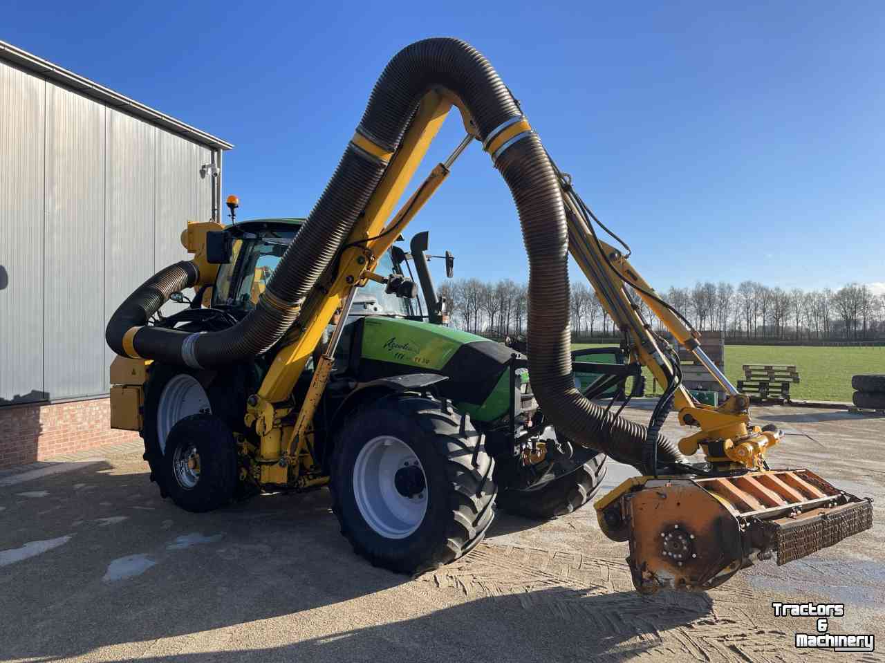 Tractors Deutz-Fahr Agrotron 1130 TTV + Herder Grenadier MBKA512 LSH