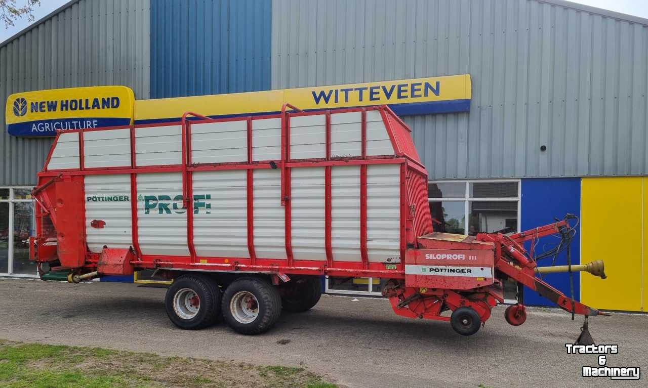 Self-loading wagon Pottinger Siloprofi III Opraapwagen