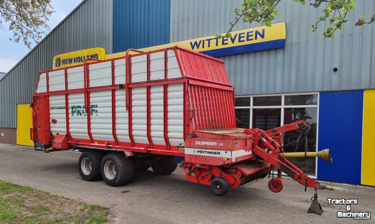 Self-loading wagon Pottinger Siloprofi III Opraapwagen