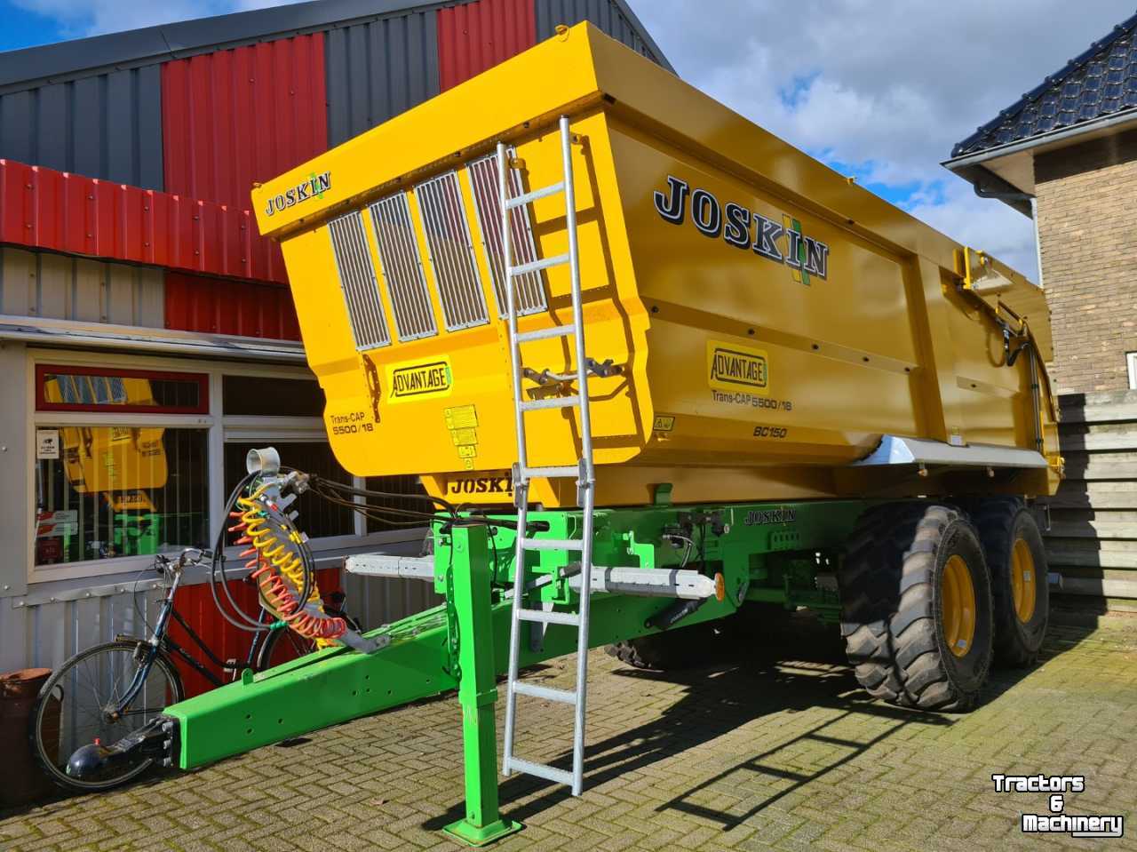 Dumptrailer Joskin TRANS CAP 5500/18 BC150 KIEPER - VERKOCHT