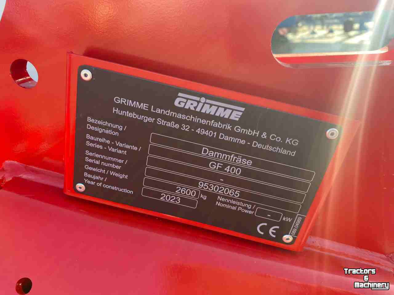 Rotary Tiller Grimme GF 400