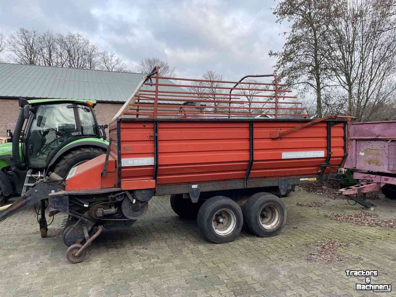 Self-loading wagon Deutz-Fahr k550