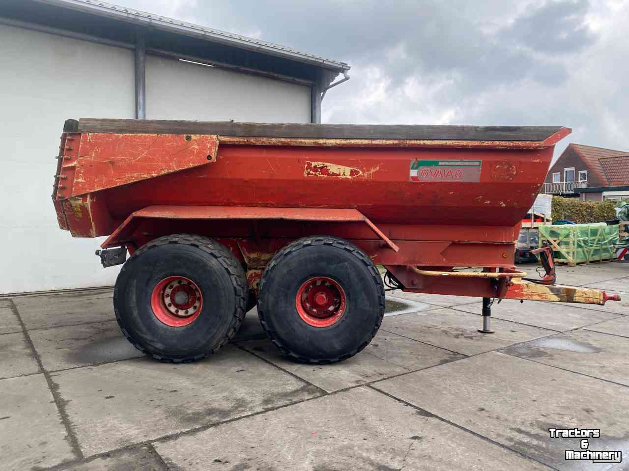 Dumptrailer Vaia PH180 zandkipper I dumper I kipper