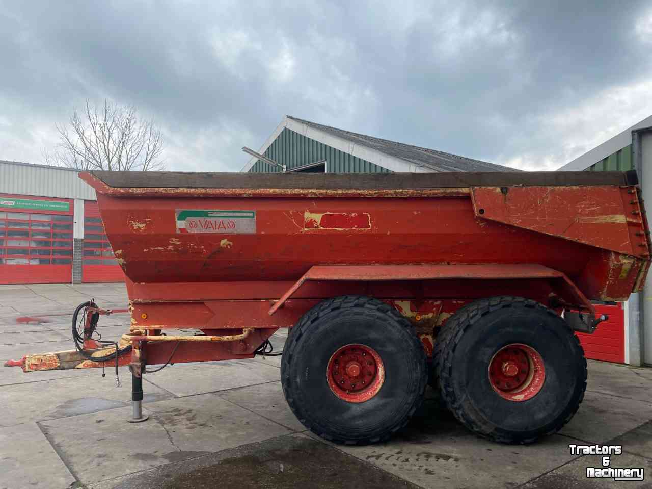 Dumptrailer Vaia PH180 zandkipper I dumper I kipper