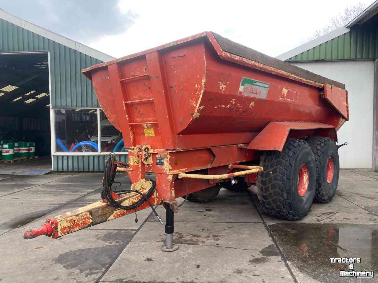 Dumptrailer Vaia PH180 zandkipper I dumper I kipper